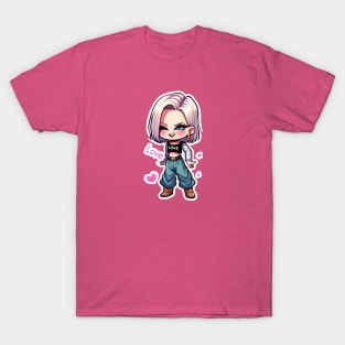 Android 18 T-Shirts for Sale | TeePublic